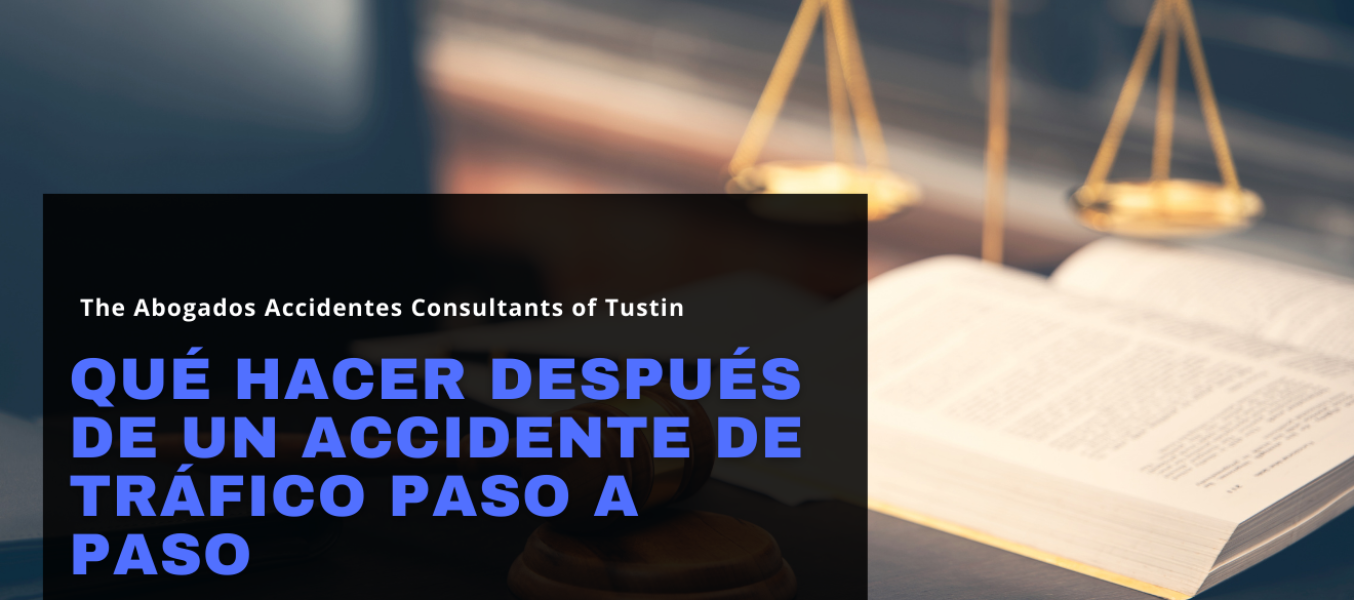 Qué hacer después de un accidente de tráfico paso a paso