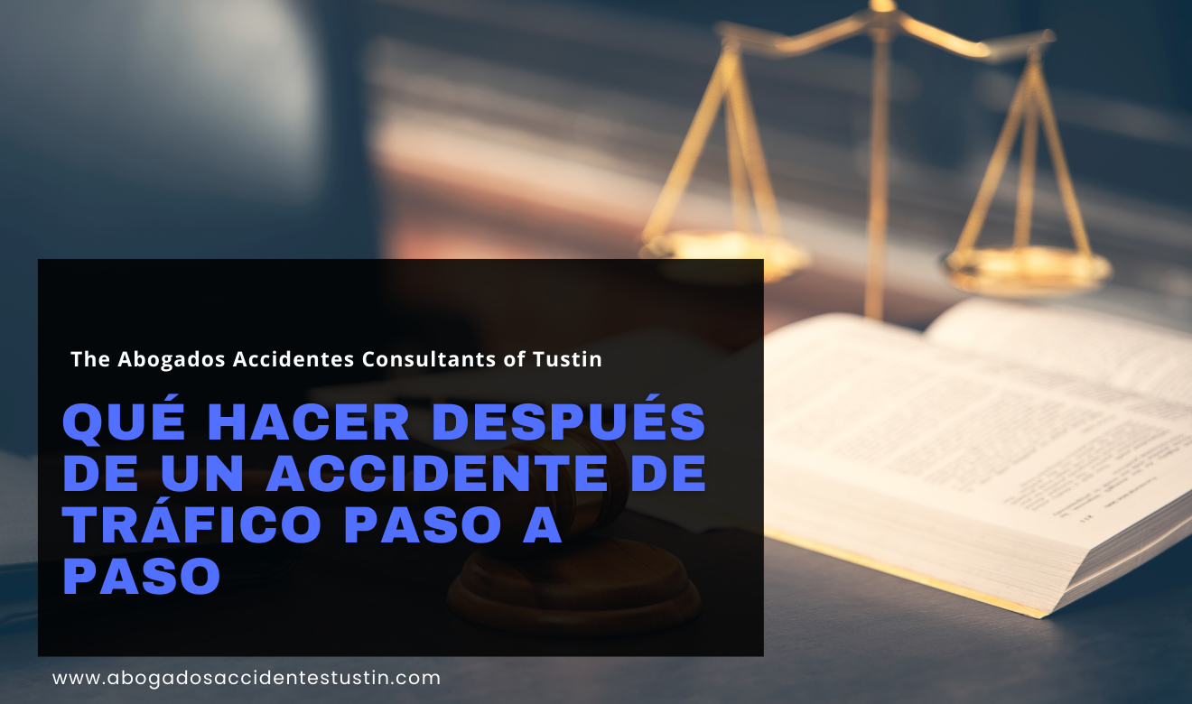 qué hacer después de un accidente