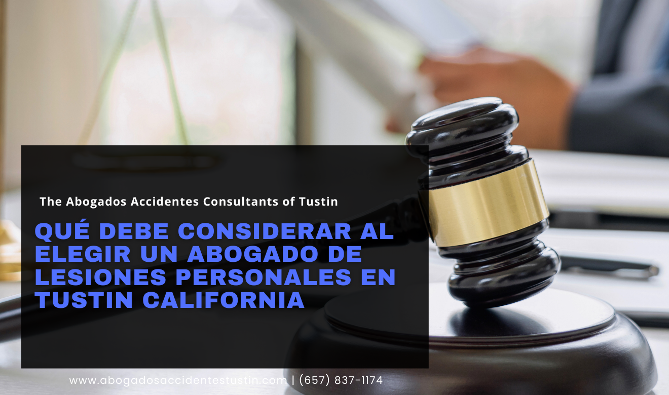 abogado de lesiones cerca de mí Tustin