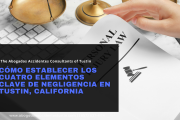 requisitos para probar negligencia Tustin